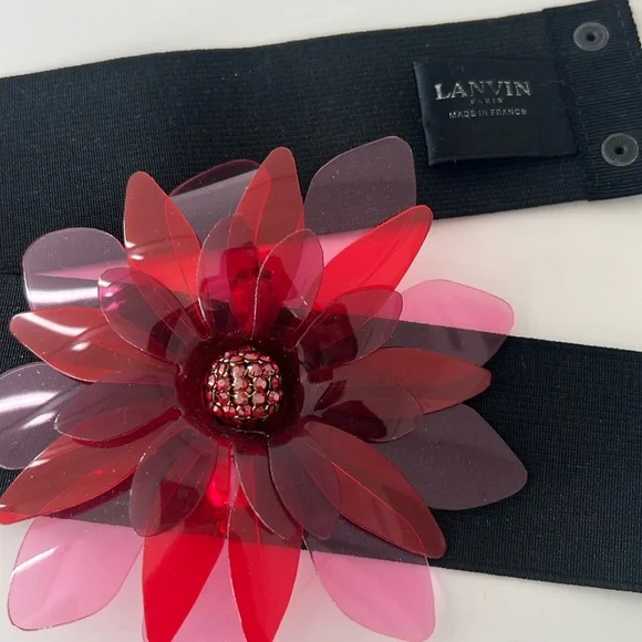 Lanvin | Accessories | Lanvin Belt With Flower Pin | Poshmark